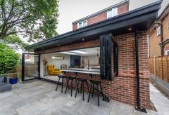 Open Plan Extension With Breakfast Bar - Built By Price and Price Builders v12